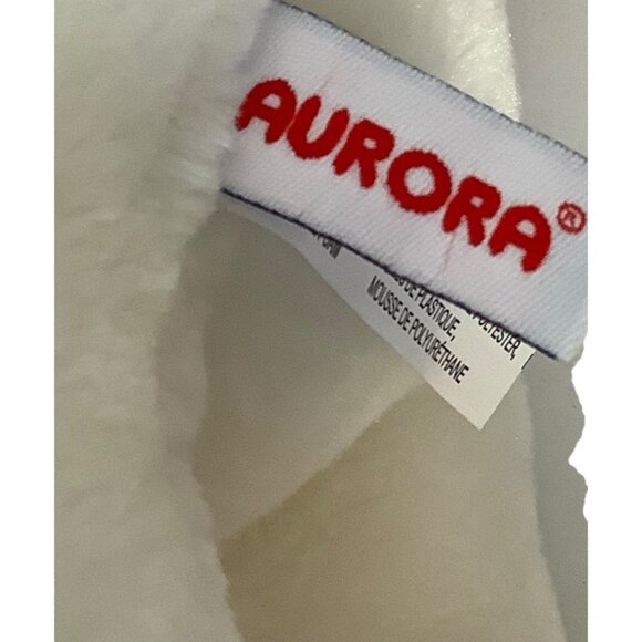 Round Up White Pony Plush Toy Aurora Pink Cowboy Hat Western Rodeo Pink 9” NWT - Picture 4 of 8